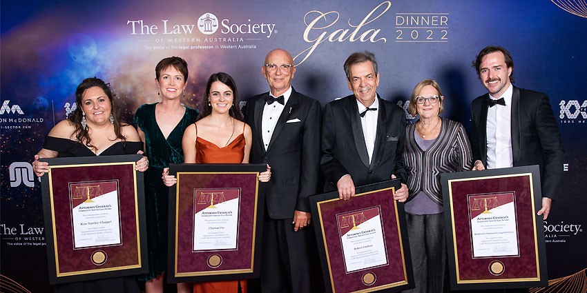 Attorney General's Community Service Law Awards 2022