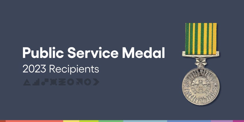 Public Service Medal recipients 2023 