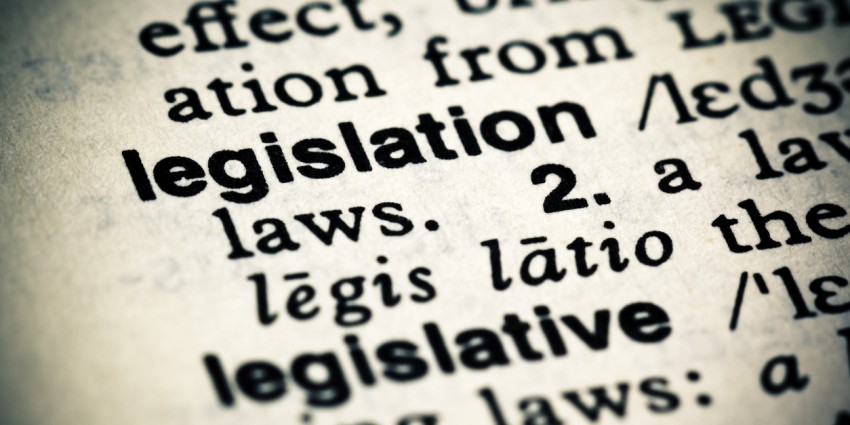 image of a series of words, possibly in a law book, including the words 'legislation' and 'law'