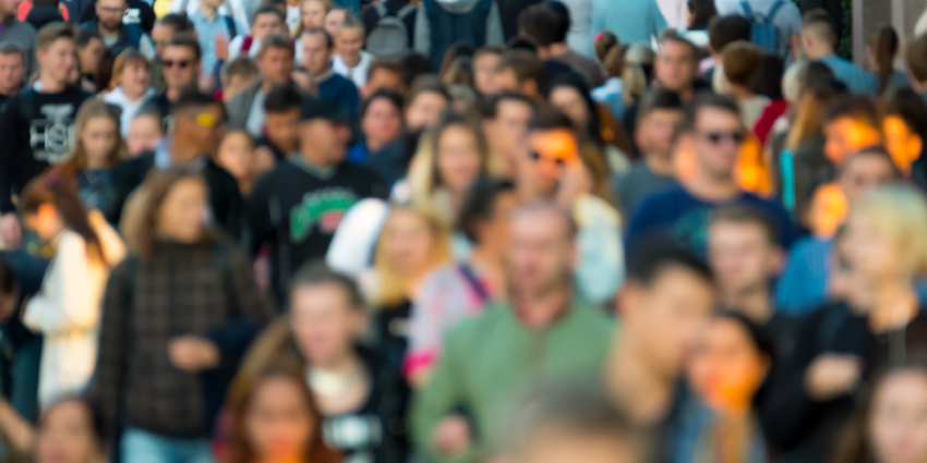 Photograph of large group of people