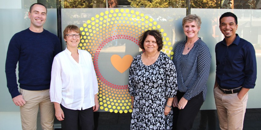 Photo of the Australian Childhood Foundation OurSPACE WA team.