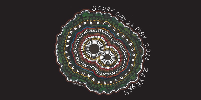 Sorry Day 2024 painting by Narissa Cullen