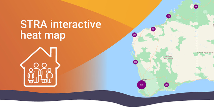 STRA interactive heat map