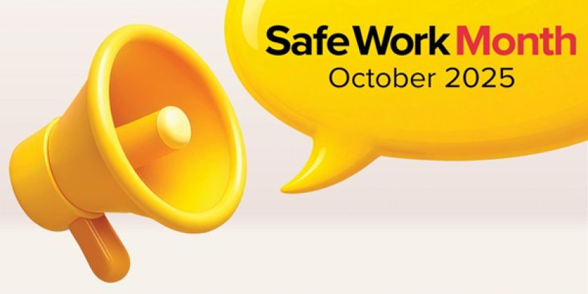 Safe Work Month October Banner