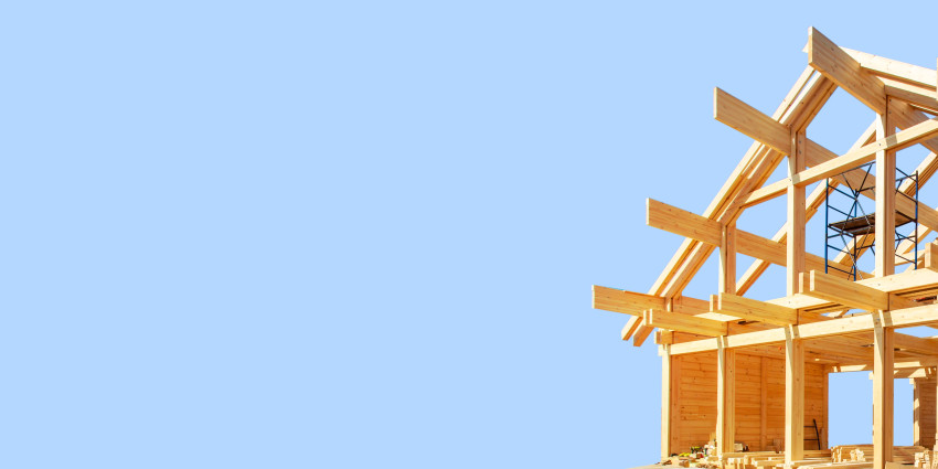 Structure of house beams 