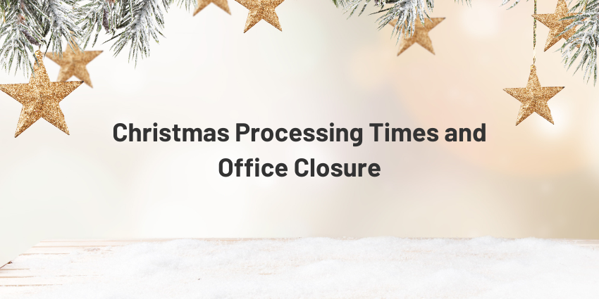 End of Year Processing & Christmas Closure Notice