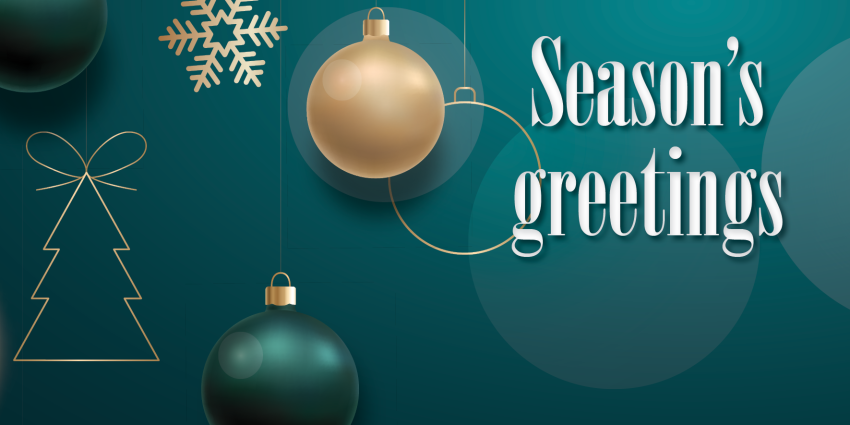 Season's greetings graphic