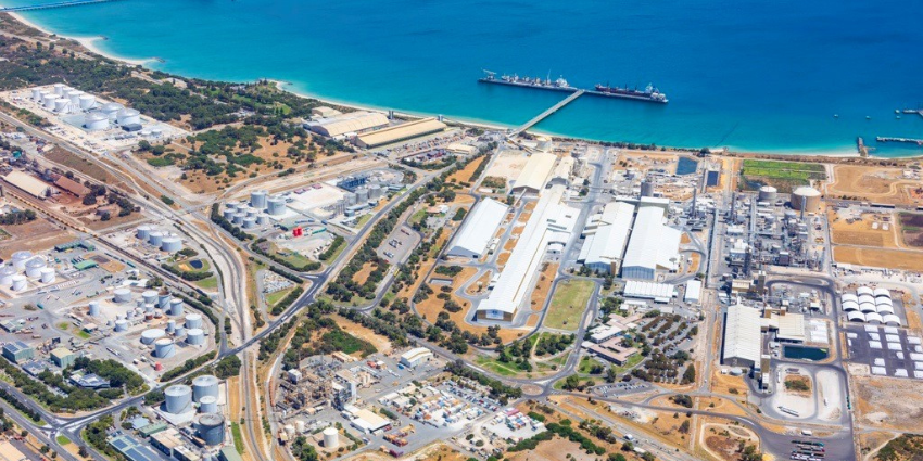 Arial shot of Western Trade Coast