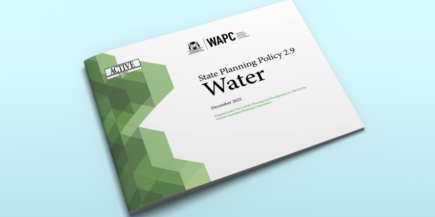 Image of State Planning Policy 2.9 Water document cover