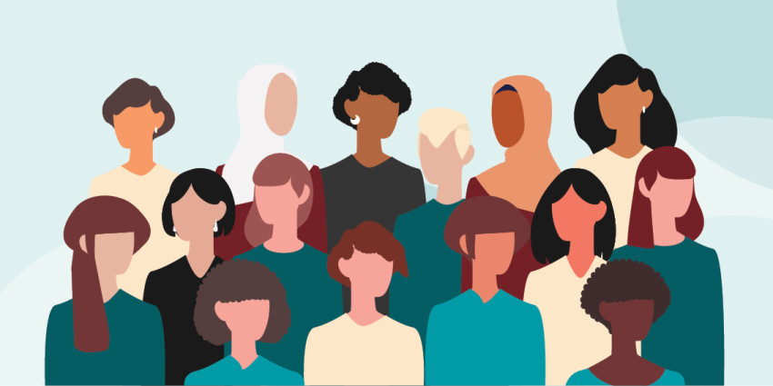 A group of diverse people