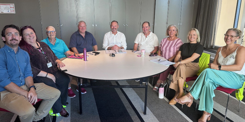 Members of the Housing and Works project team with representatives from Foundation Housing Limited and the Project Reference Group