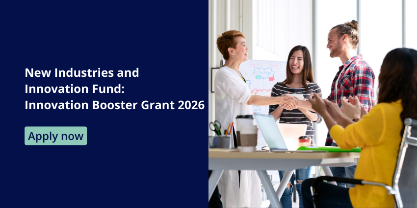 Innovation Booster Grant 2026 apply now