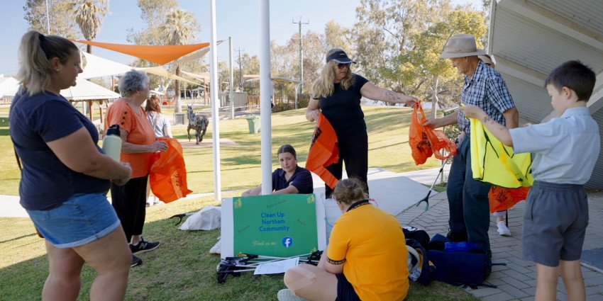Northam litter grant video