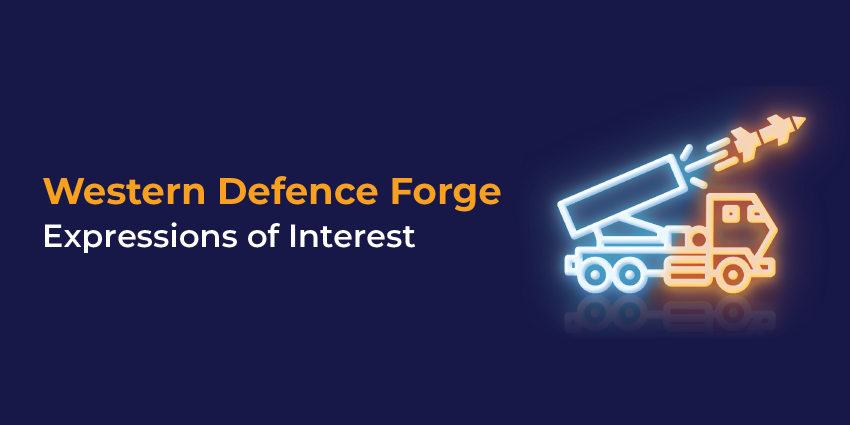 western defence forge expressions of interest. Icon is a missile on the back of a truck