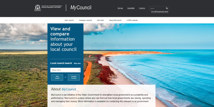 my council website
