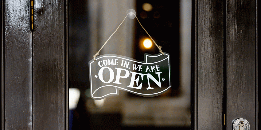 We are open - trading hours