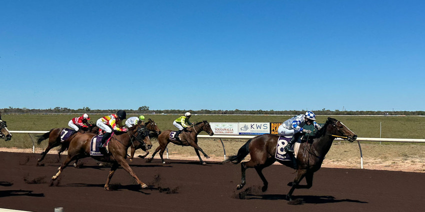 Riders at the 2025 Broome Cup.