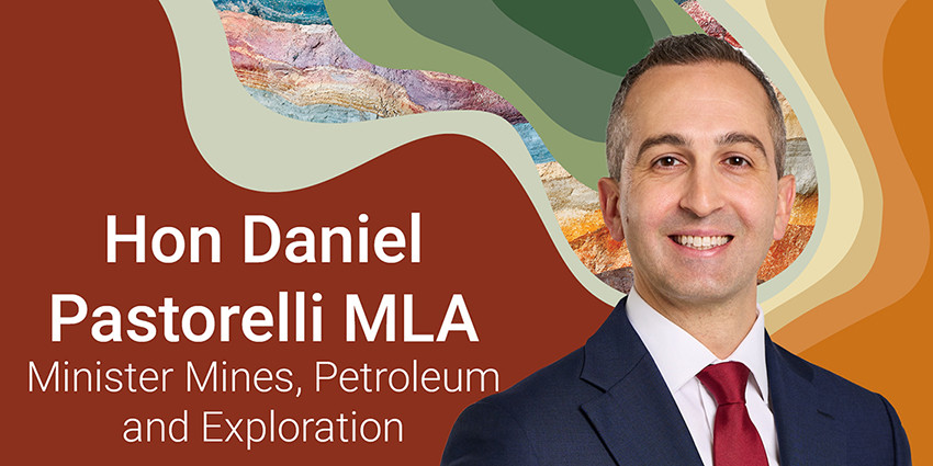 Hon Daniel Pastorelli MLA - Minister for Mines, Petroleum and Exploration