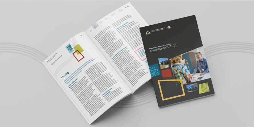 Image of DHW annual report.