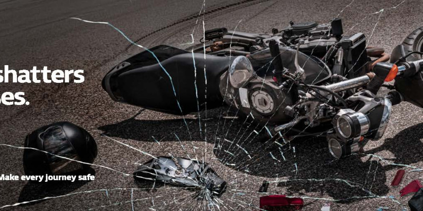 speeding shatters excuses motorbike crash image