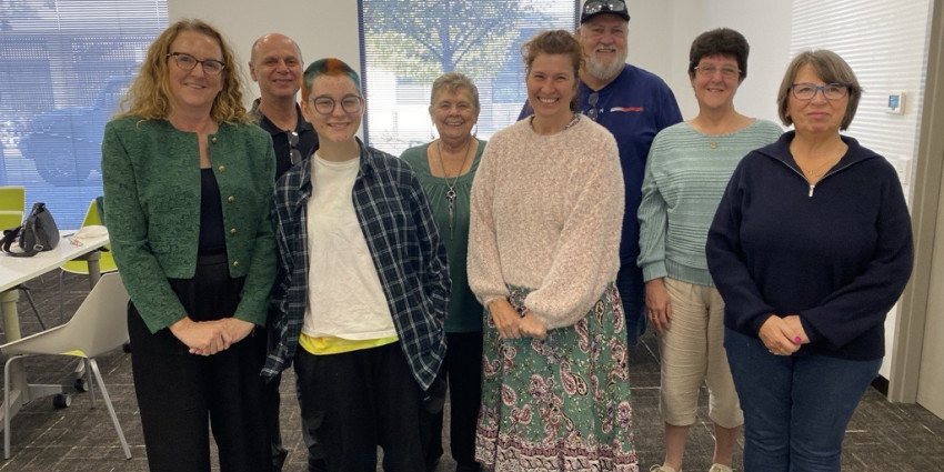 The Hon Dr Katrina Stratton MLC and attendees at the Mandurah carer conversation in April 2026