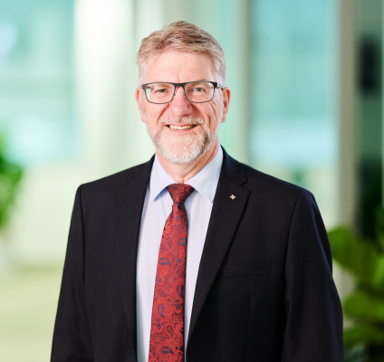 Portrait of REAR Admiral Philip Spedding, DSC AM, RAN (rtd) 