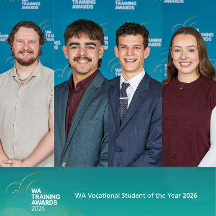 Four WA Vocational Student of the Year Award 2026 Finalists