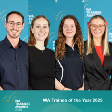 Image of 2025 WA Trainee of the Year finalists