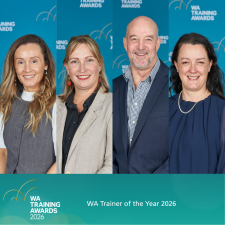 Image of four WA Trainer of the Year Award 2026 Finalists 